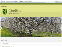 Tablet Screenshot of chelcice.cz